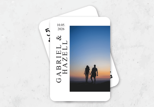 Wedding Guestbook |  Custom  |  Playing Cards