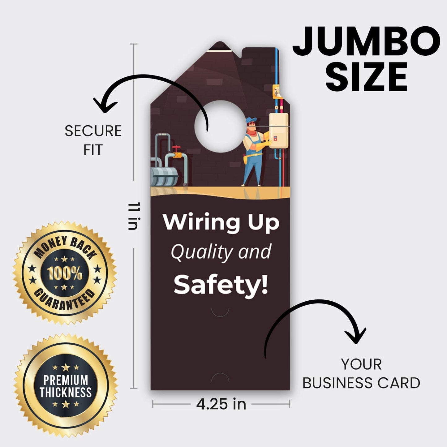 Electrician Services Door Hanger