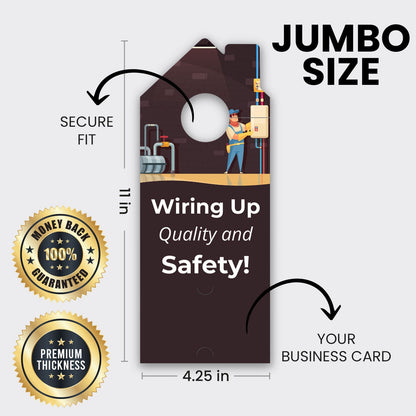 Electrician Services Door Hanger