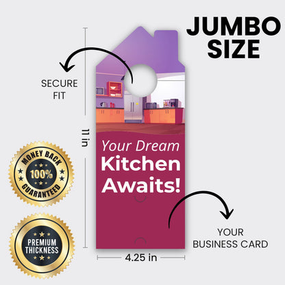 Kitchen Remodeling Services Door Hanger