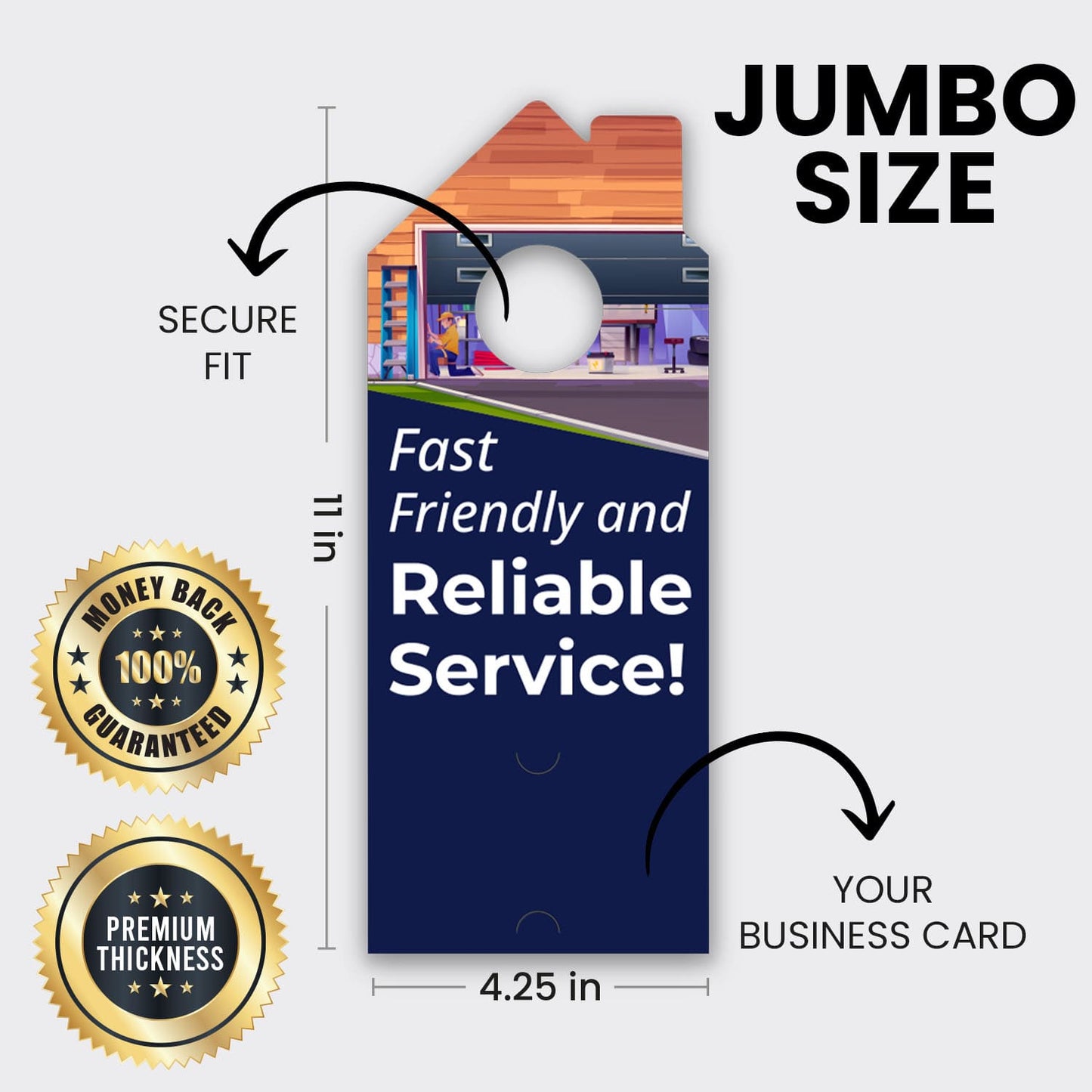 Garage Door Services Door Hanger