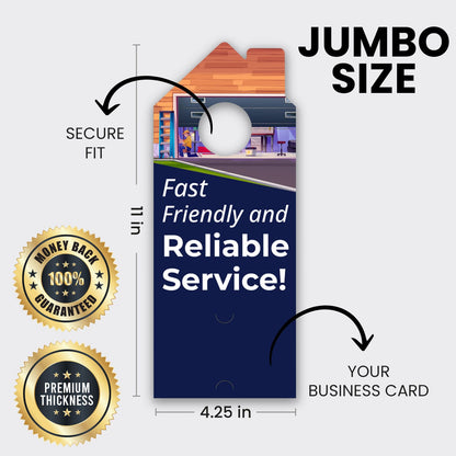 Garage Door Services Door Hanger