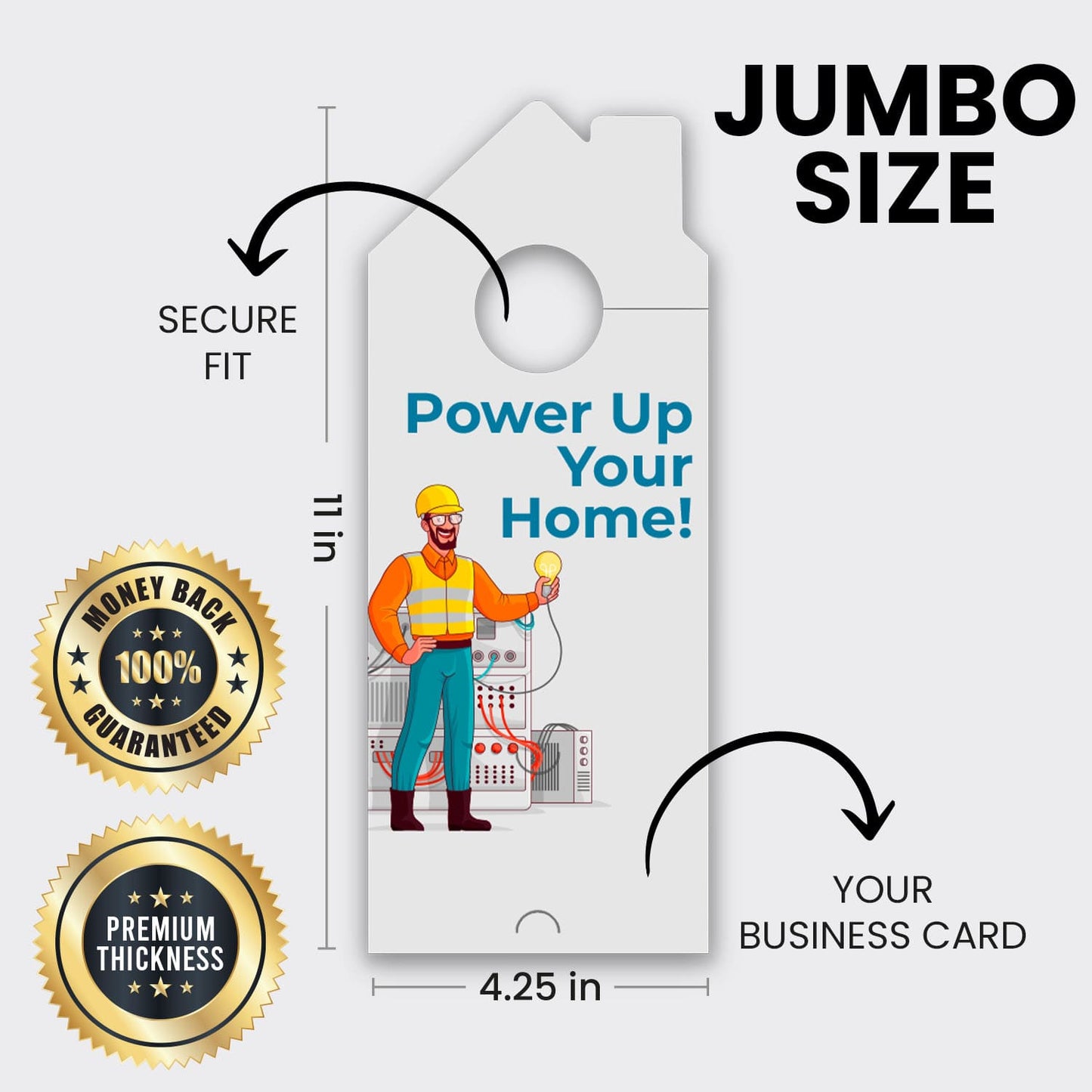 Electrician Services Door Hanger