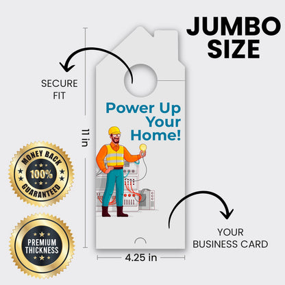 Electrician Services Door Hanger