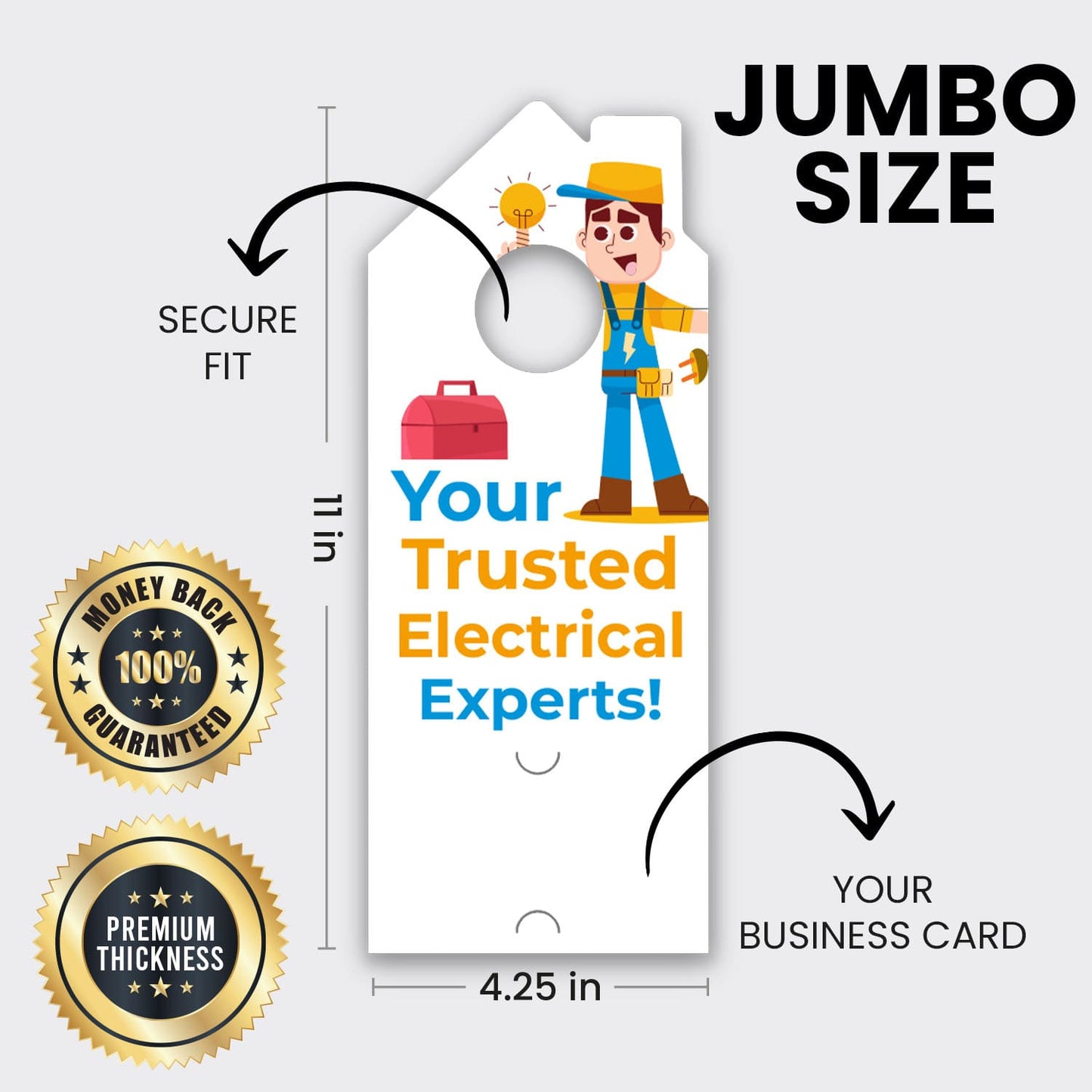 Electrician Services Door Hanger