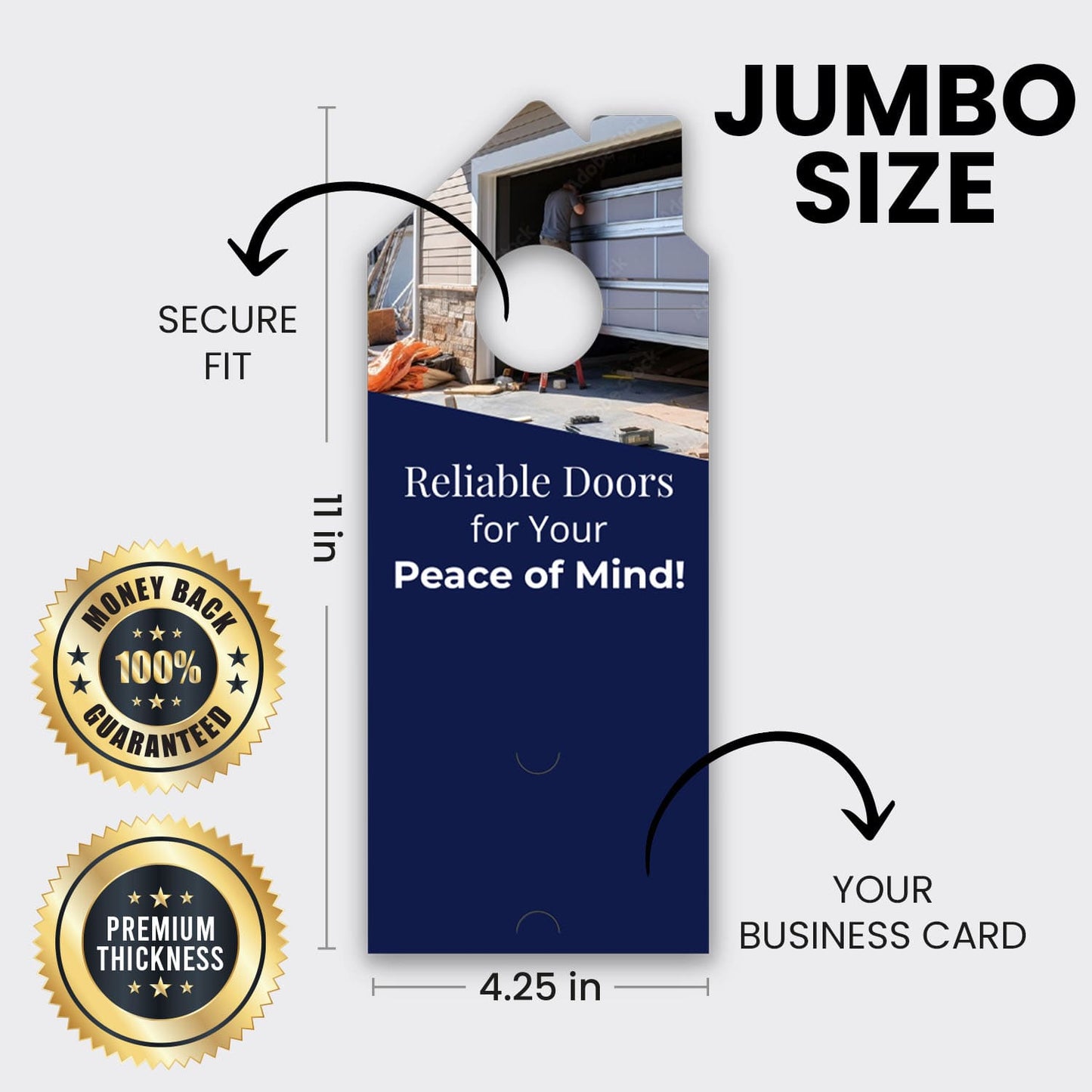 Garage Door Services Door Hanger