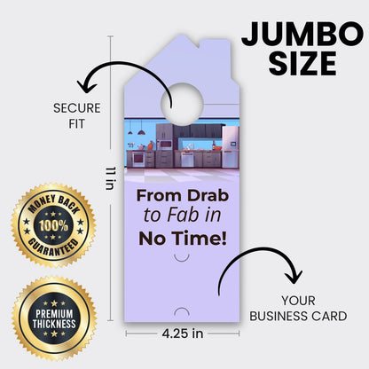 Kitchen Remodeling Services Door Hanger