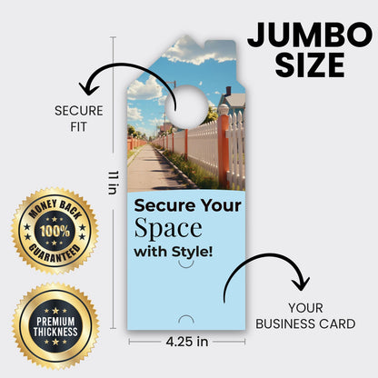 Fence Services Door Hanger