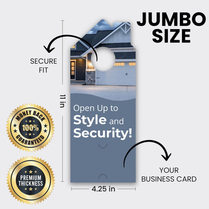 Garage Door Services Door Hanger