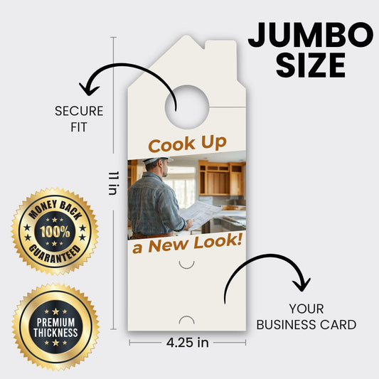 Kitchen Remodeling Services Door Hanger