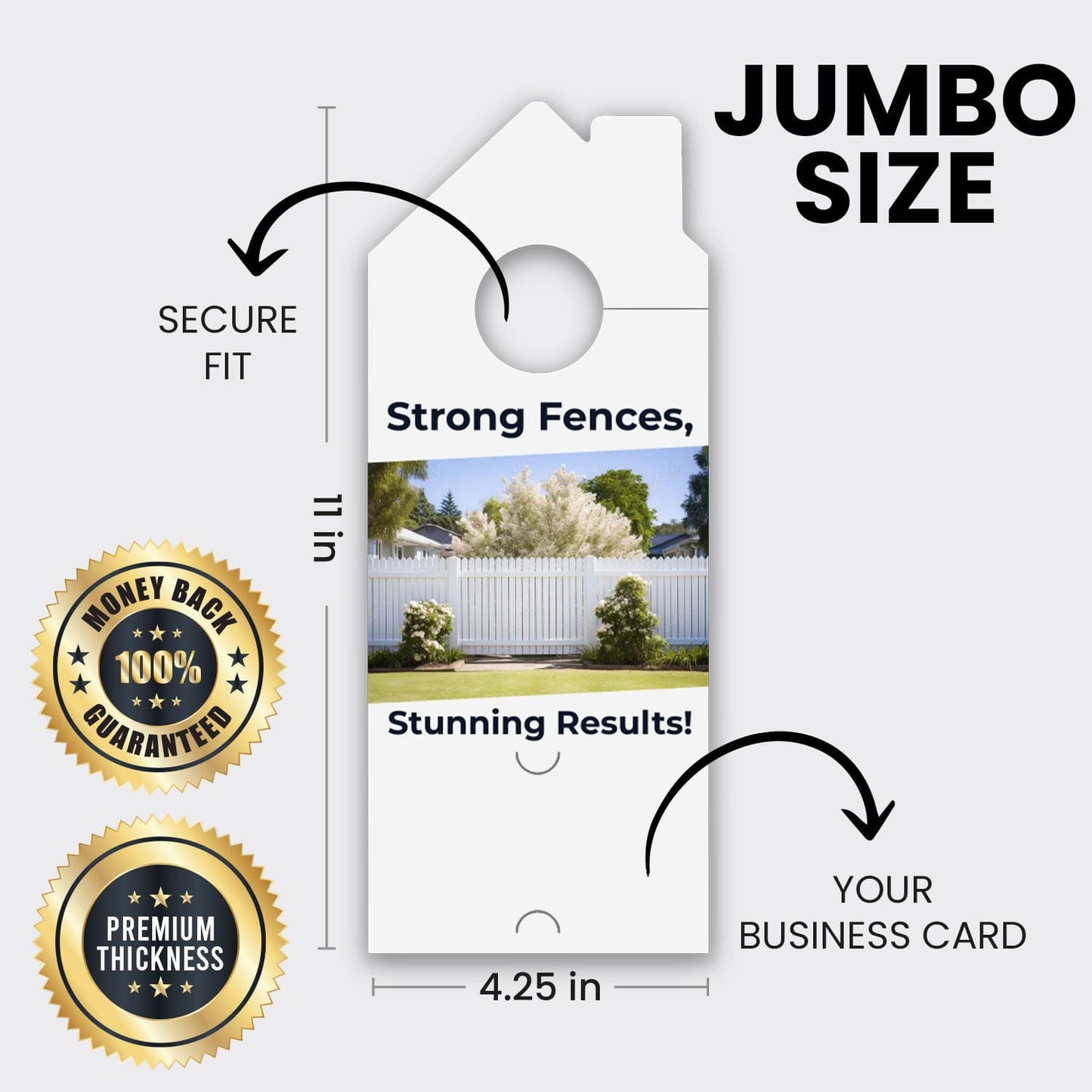 Fence Services Door Hanger