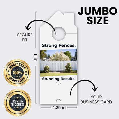 Fence Services Door Hanger