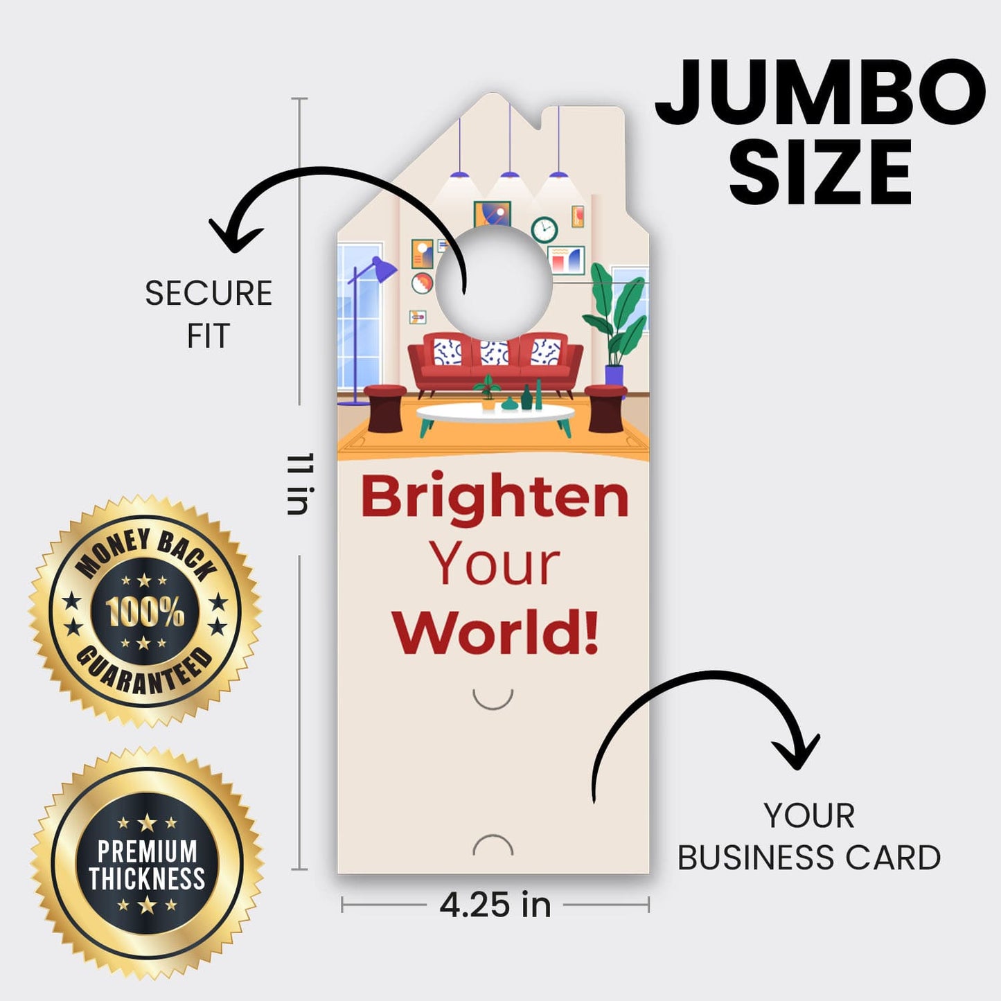 Electrician Services Door Hanger