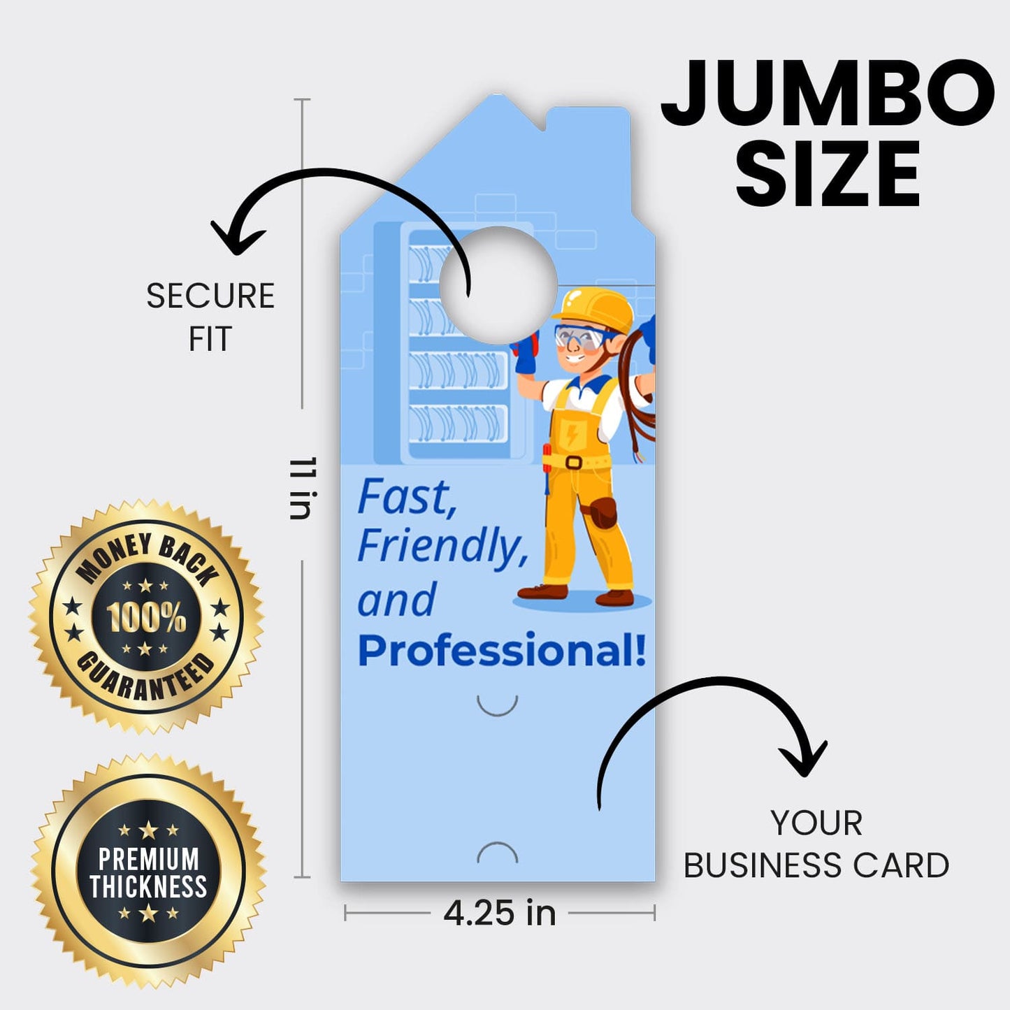 Electrician Services Door Hanger