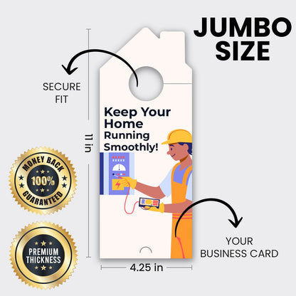 Electrician Services Door Hanger
