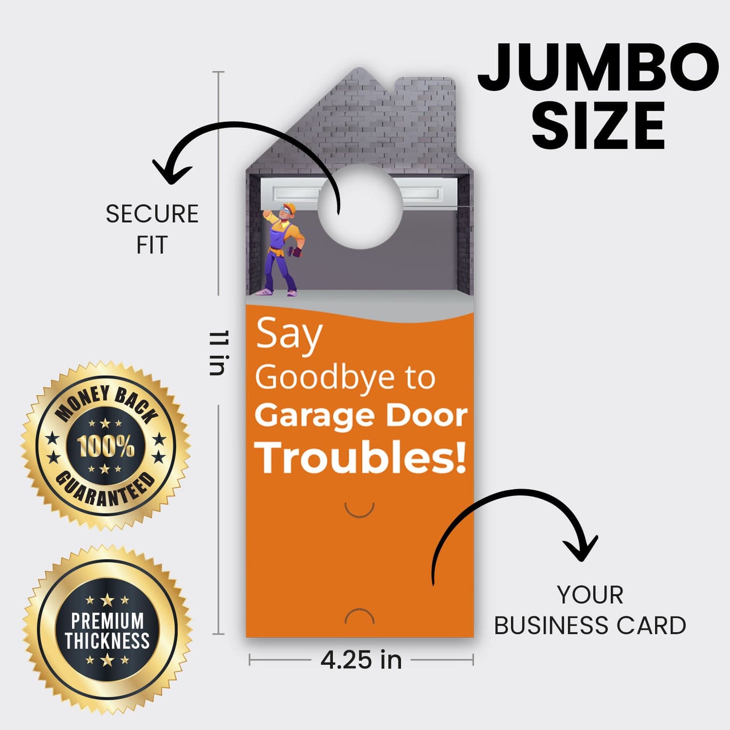 Garage Door Services Door Hanger