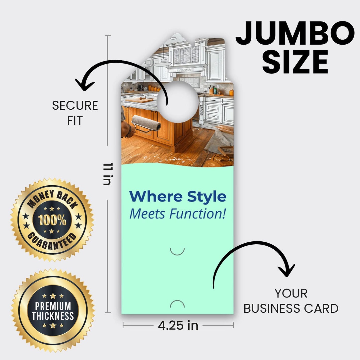 Kitchen Remodeling Services Door Hanger