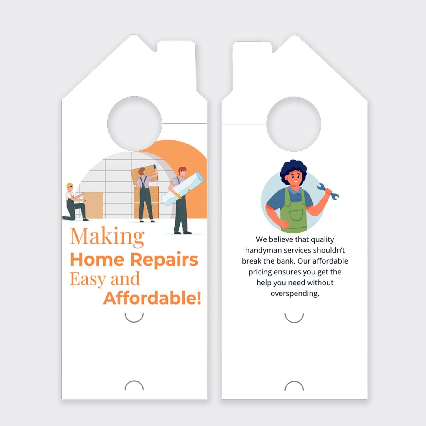 Handyman Services Door Hanger