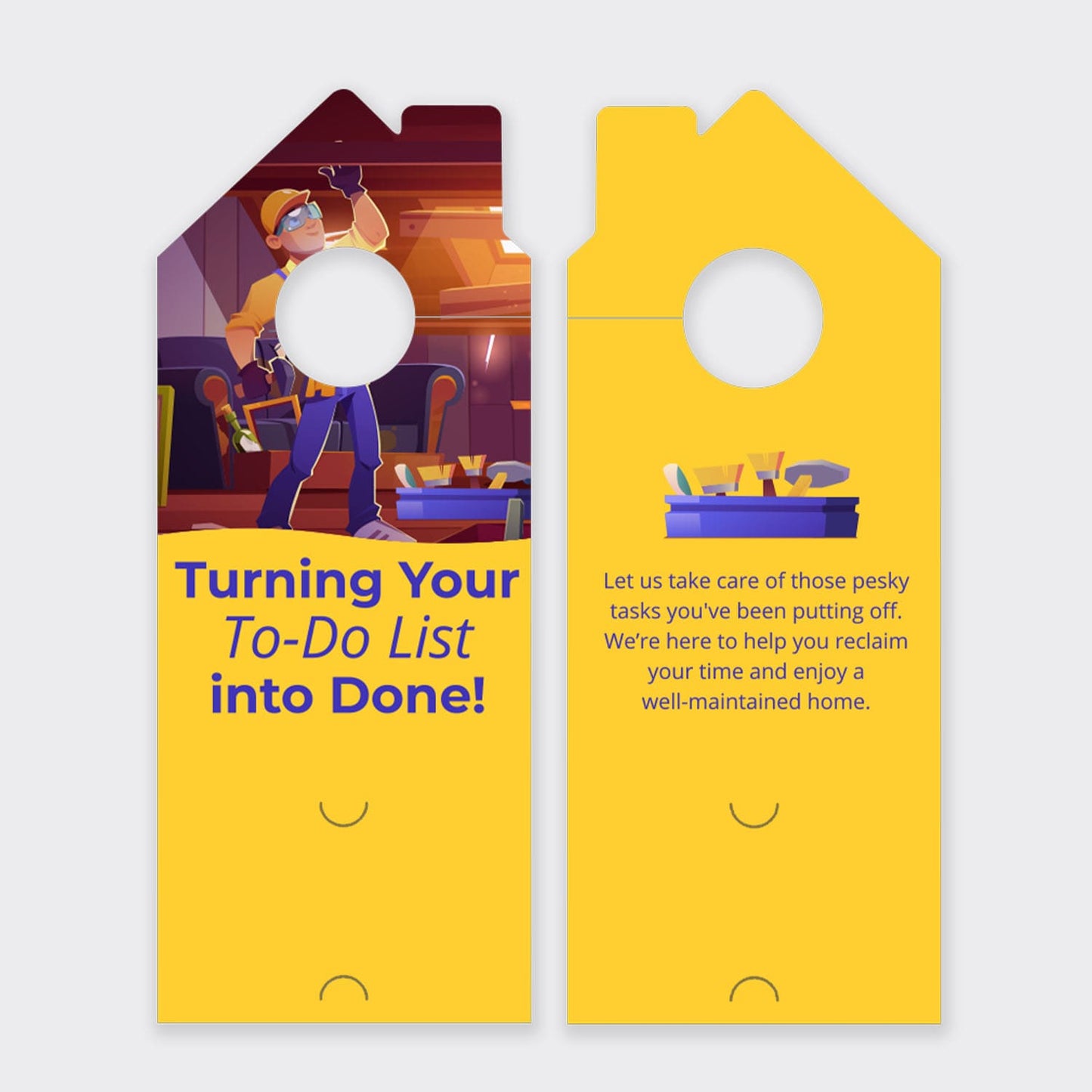 Handyman Services Door Hanger