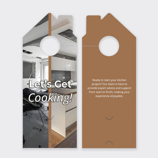 Kitchen Remodeling Services Door Hanger