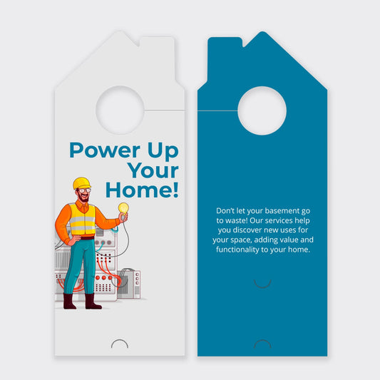 Electrician Services Door Hanger