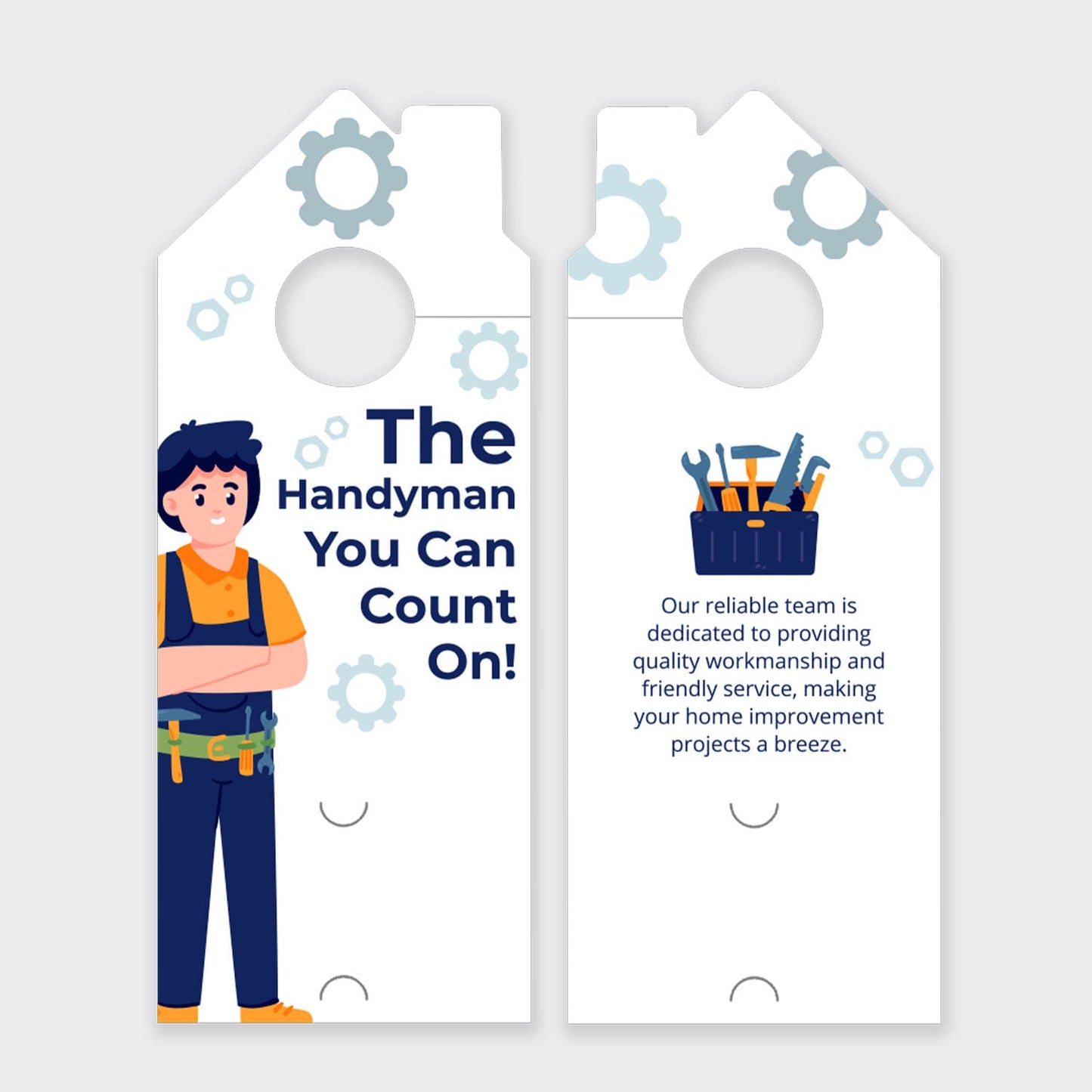 Handyman Services Door Hanger