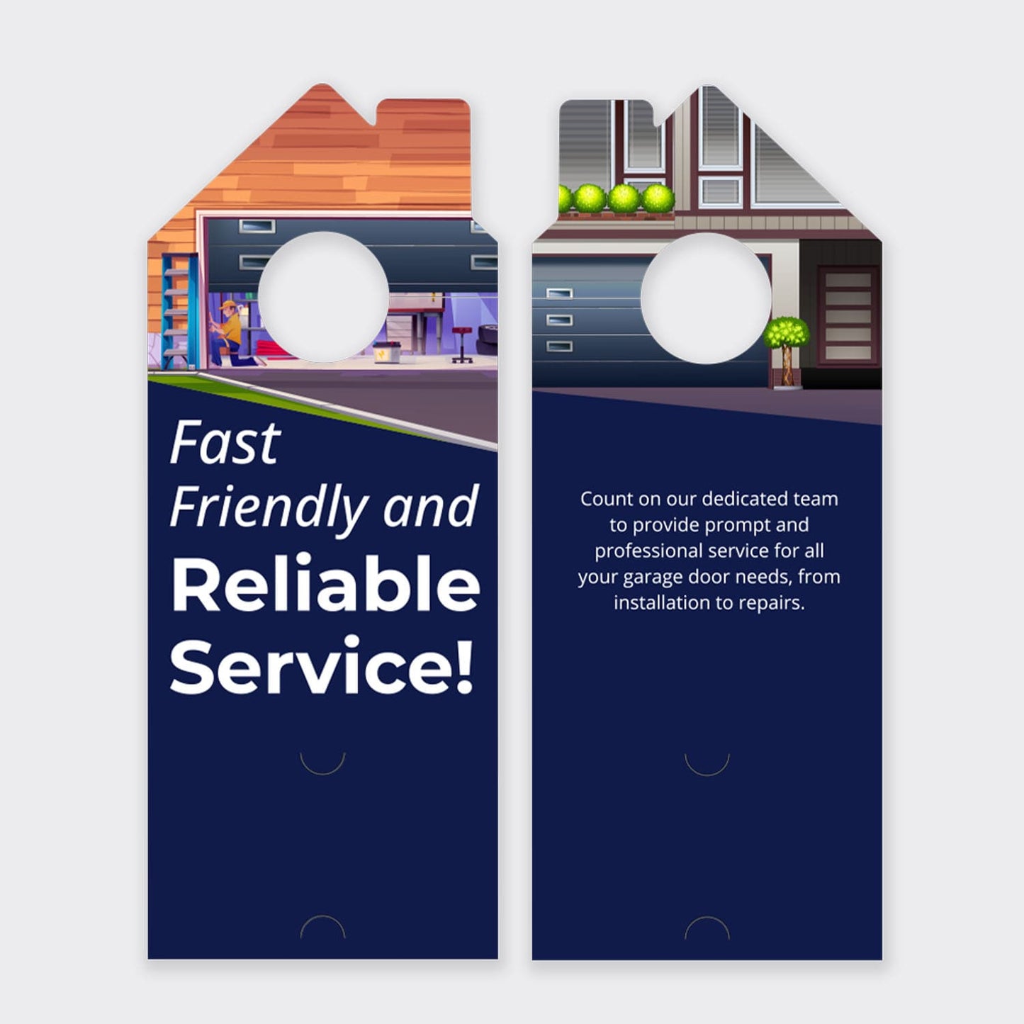 Garage Door Services Door Hanger