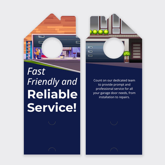 Garage Door Services Door Hanger
