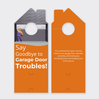 Garage Door Services Door Hanger