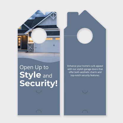 Garage Door Services Door Hanger
