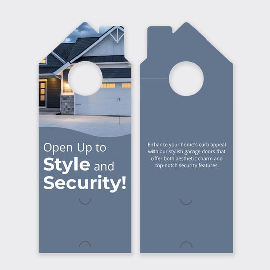 Garage Door Services Door Hanger