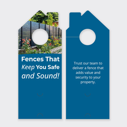 Fence Services Door Hanger