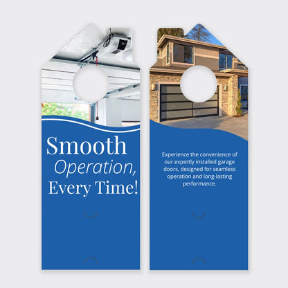 Garage Door Services Door Hanger