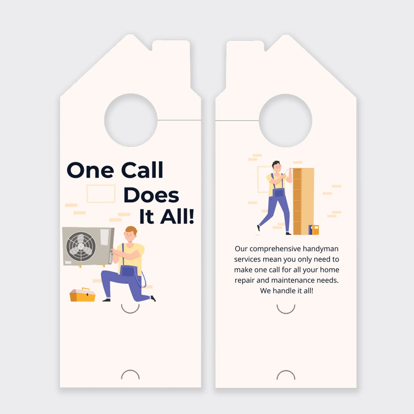 Handyman Services Door Hanger
