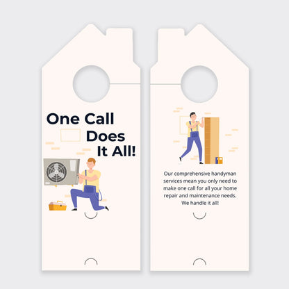 Handyman Services Door Hanger