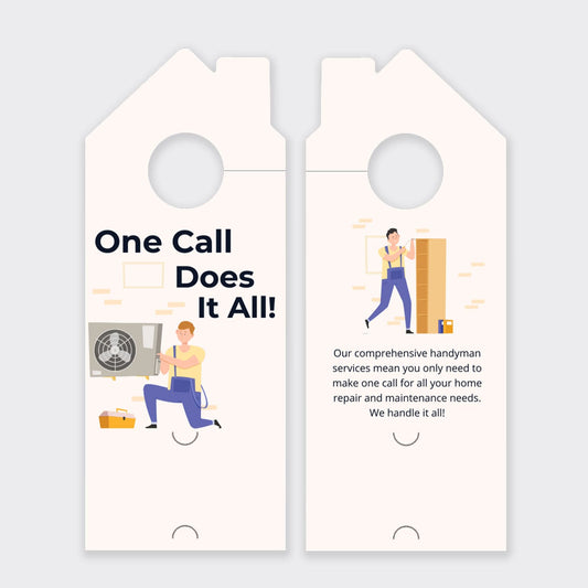 Handyman Services Door Hanger