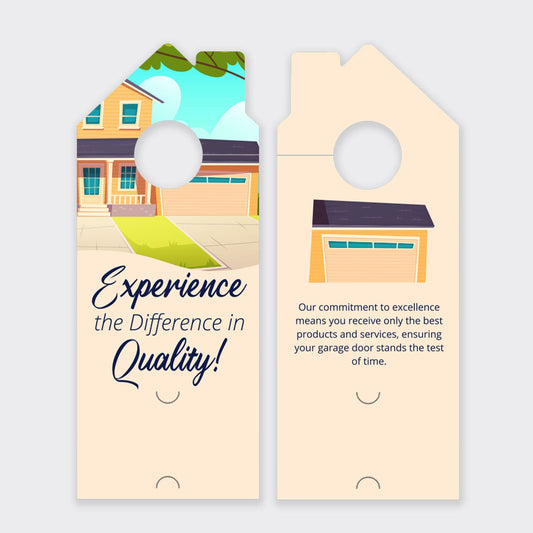 Garage Door Services Door Hanger