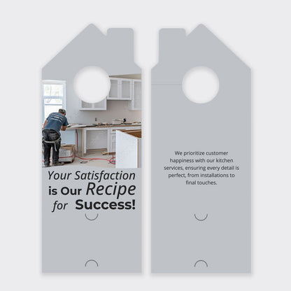 Kitchen Remodeling Services Door Hanger