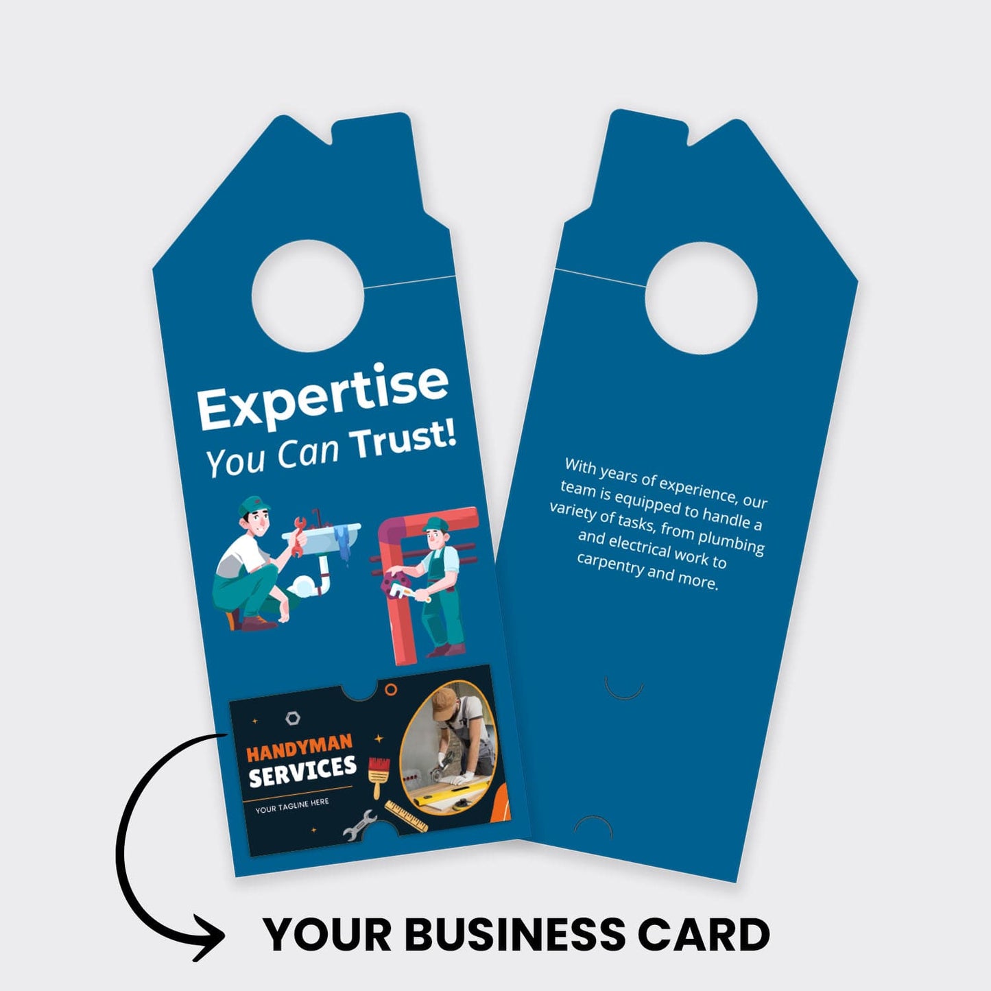 Handyman Services Door Hanger