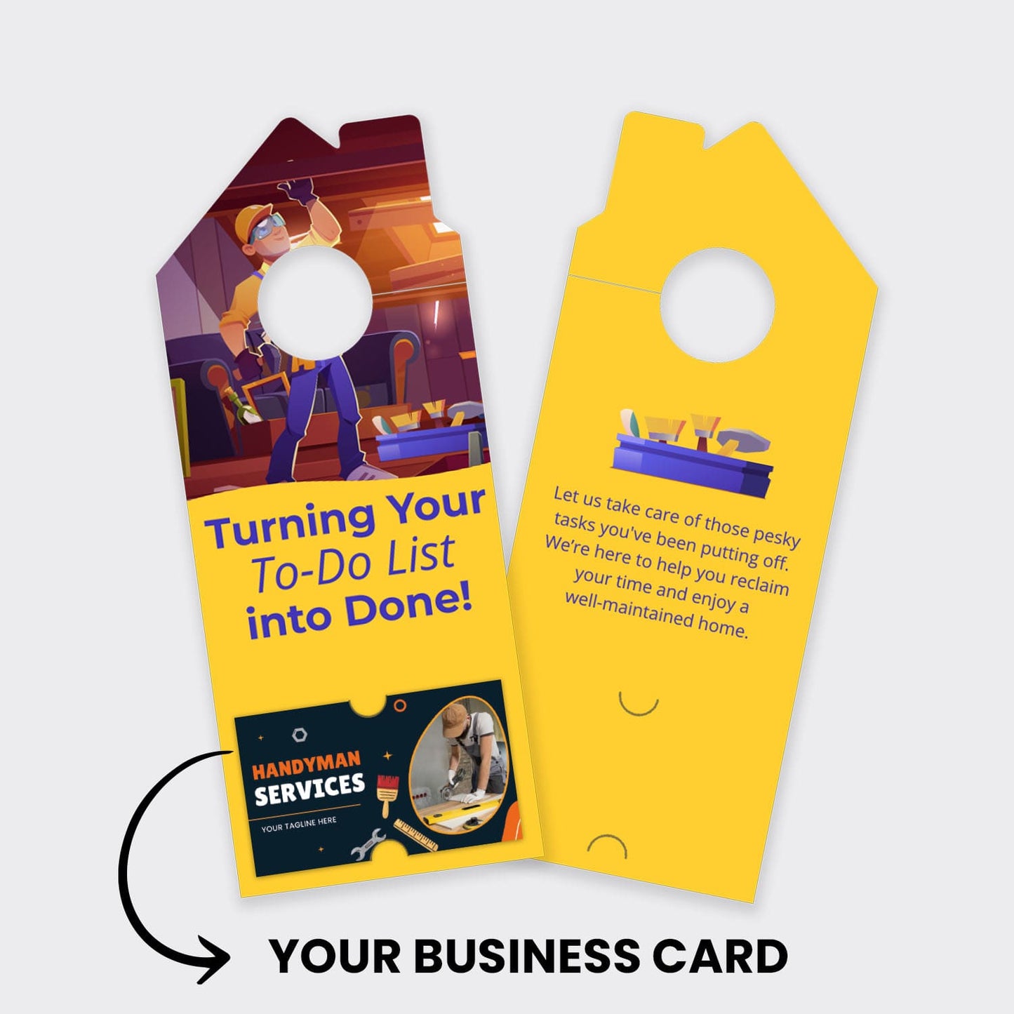 Handyman Services Door Hanger