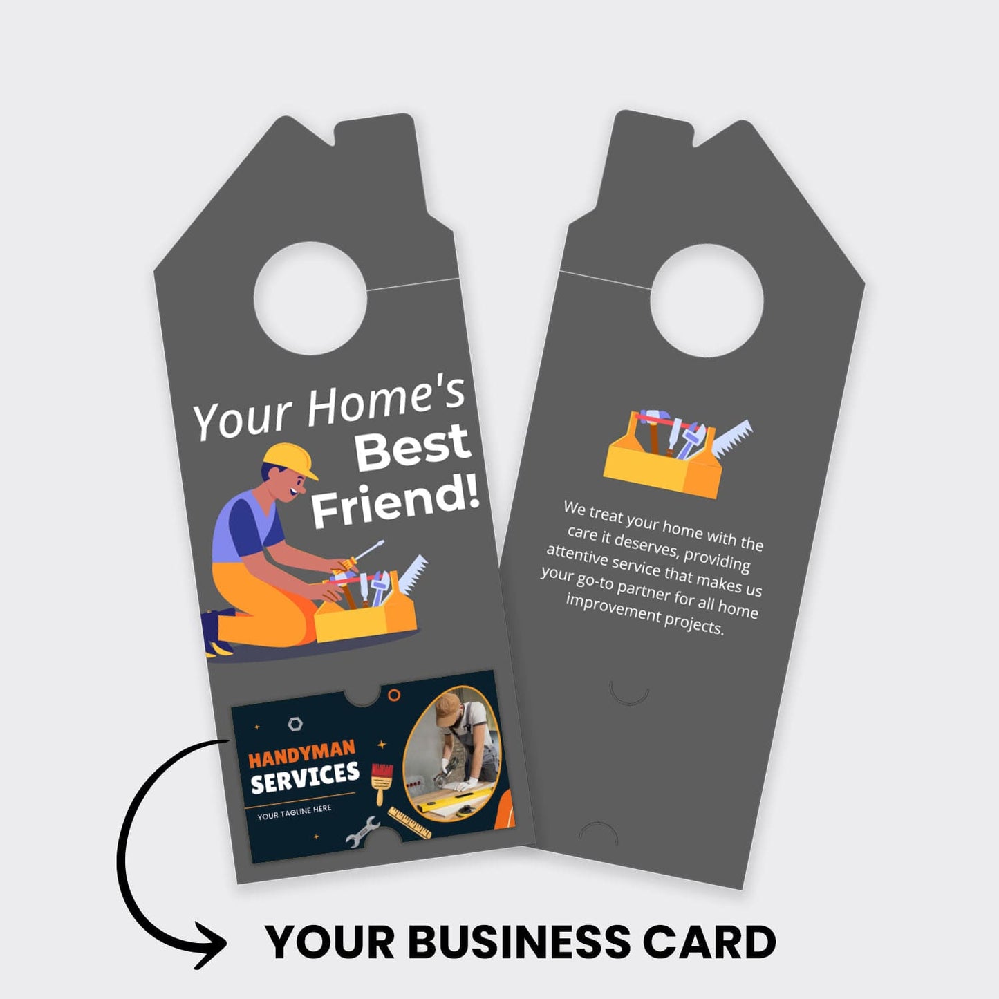 Handyman Services Door Hanger