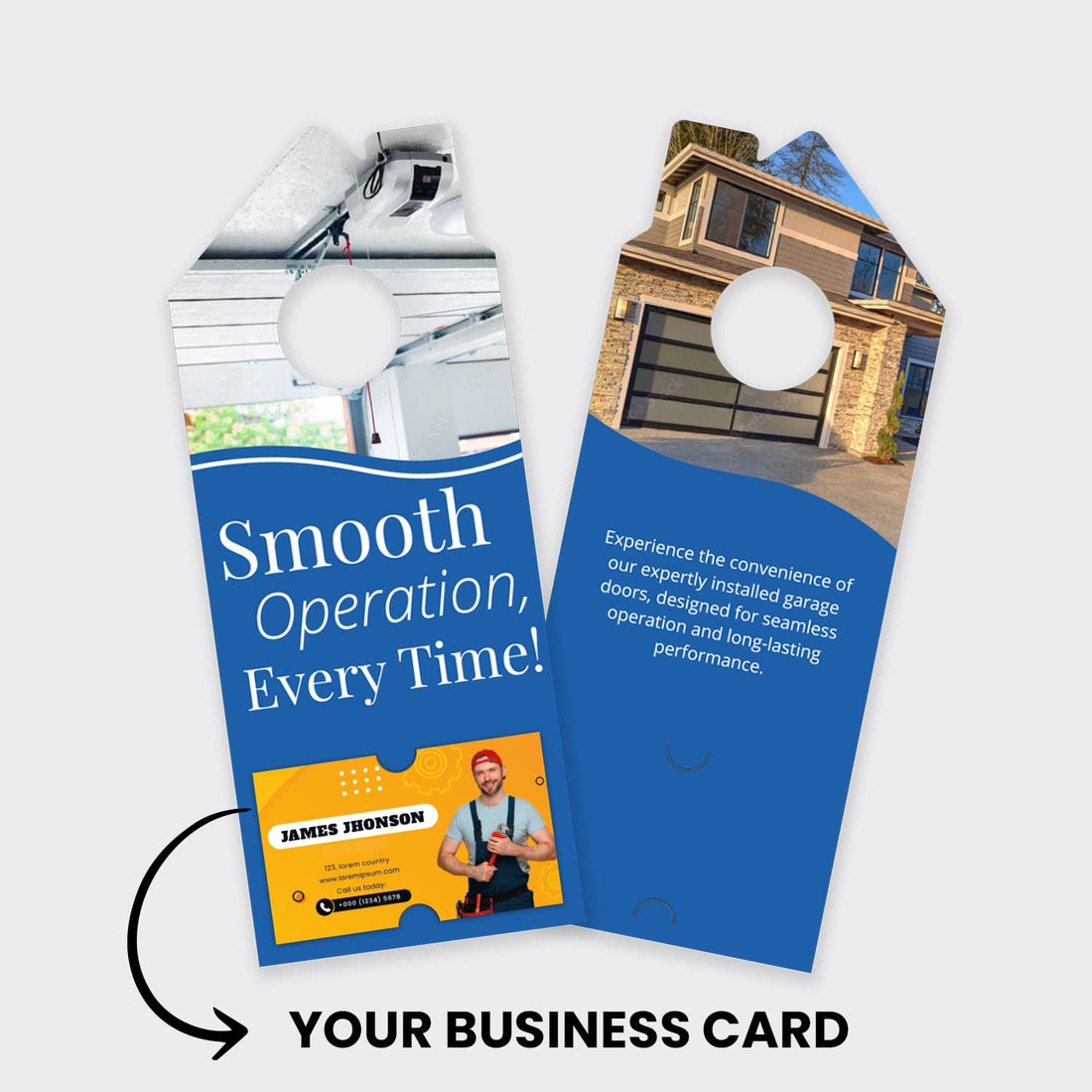 Garage Door Services Door Hanger