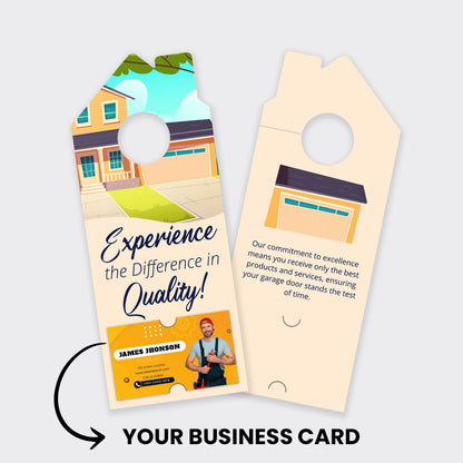 Garage Door Services Door Hanger