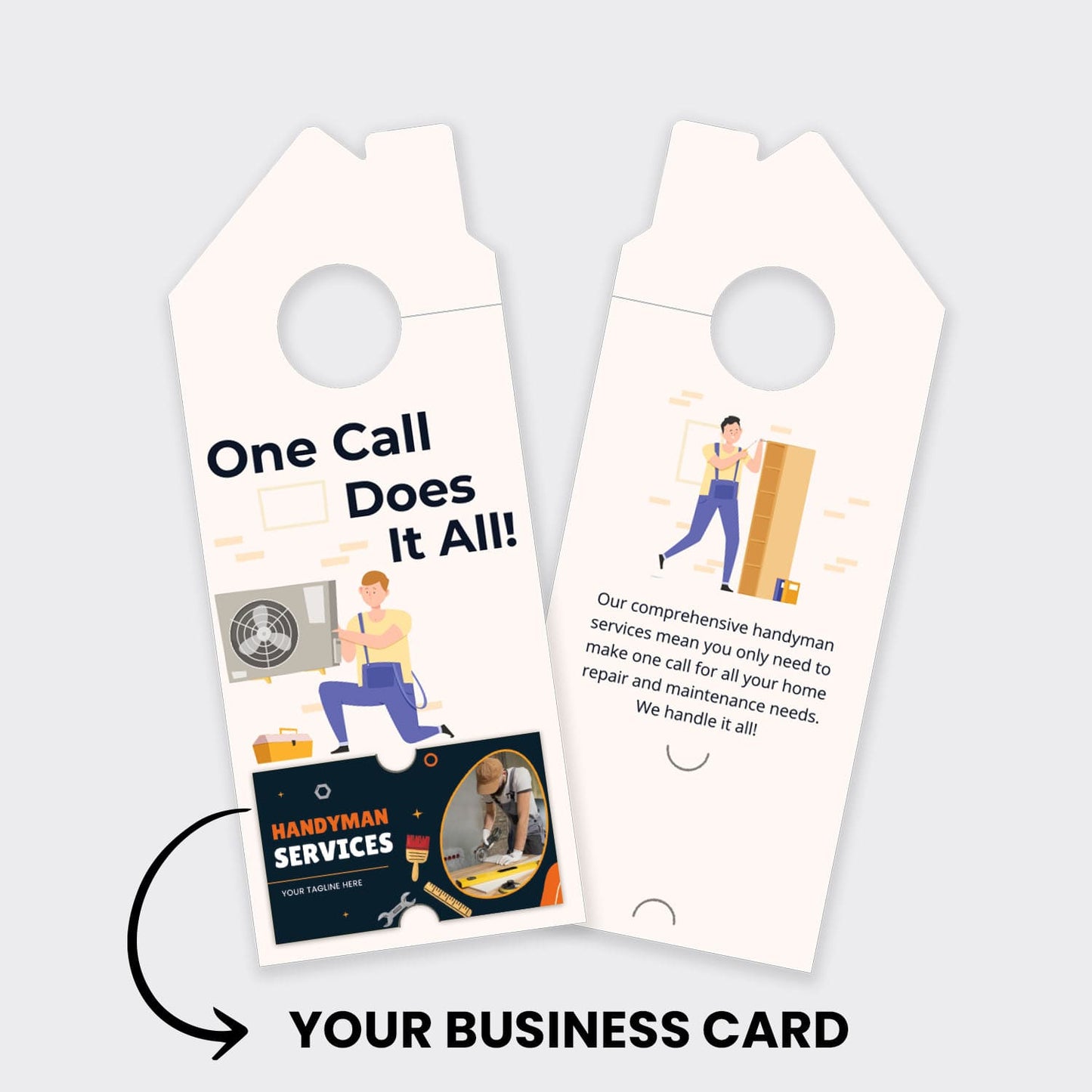 Handyman Services Door Hanger