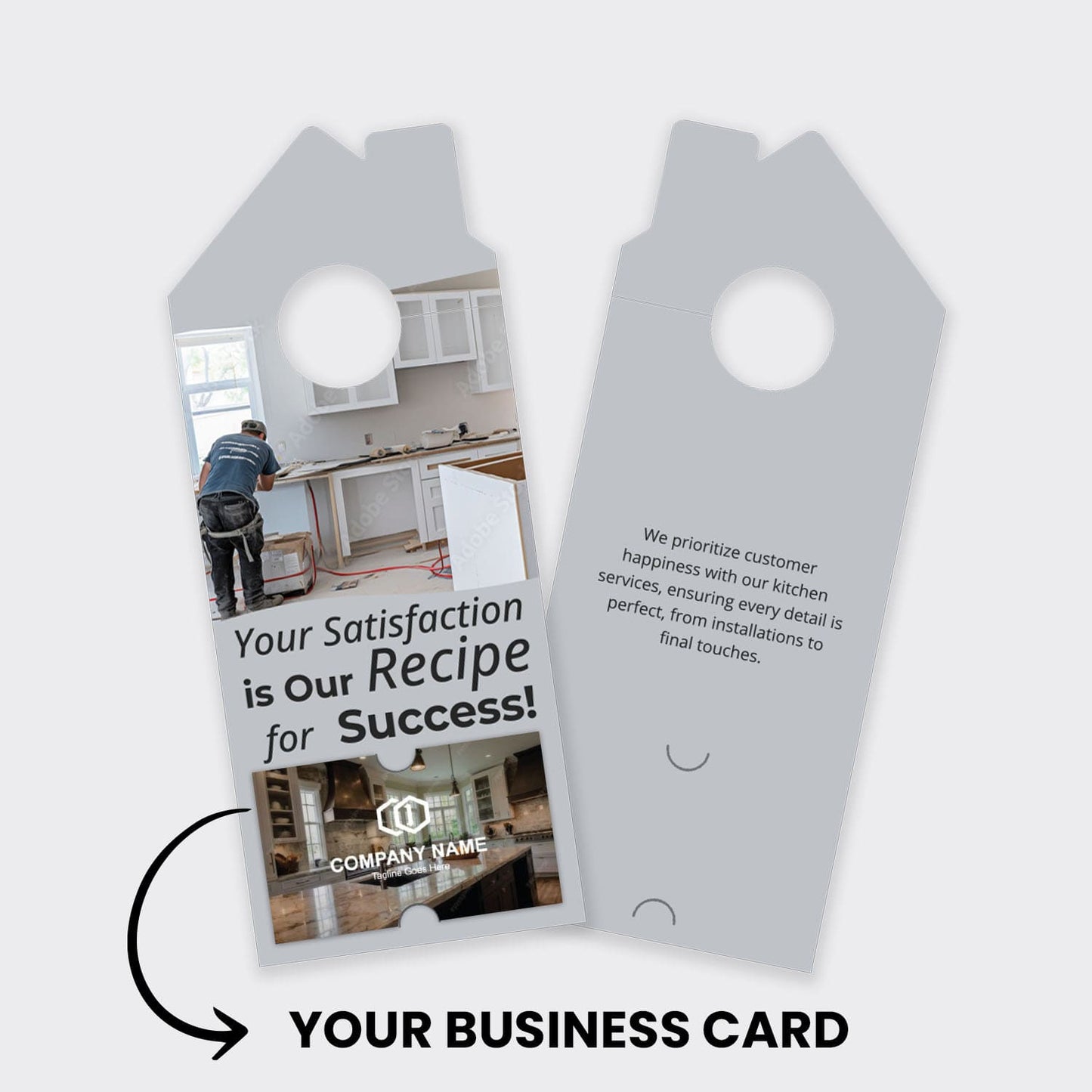 Kitchen Remodeling Services Door Hanger