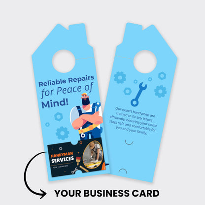 Handyman Services Door Hanger