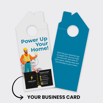 Electrician Services Door Hanger