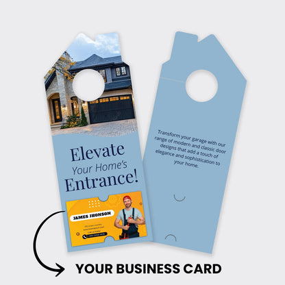 Garage Door Services Door Hanger