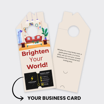 Electrician Services Door Hanger