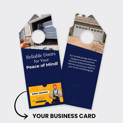Garage Door Services Door Hanger